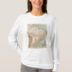 Camiseta 15556 Brasil, Bolívia, Paraguai, Guiana