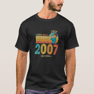 Camiseta 15 Aniversário De Junho De 2007 Legenda Desde 2007