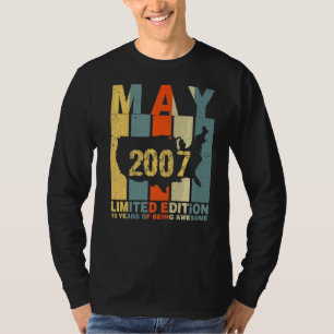 Camiseta 15 Aniversário De Maio De 2007 15 Anos De Incrível