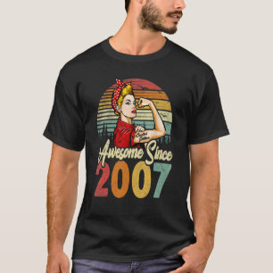 Camiseta 15 anos de idade incrível desde a 15 de Aniversári