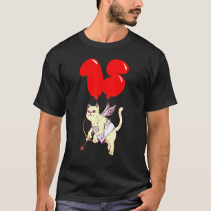 Camiseta 15 de Aniversário de Gato de Anjo Cinto Parte do B