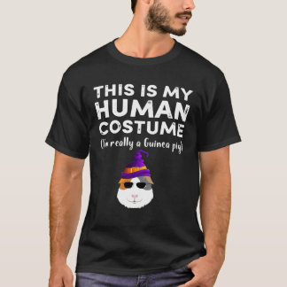Camiseta 15 Esta minha fantasia humana eu sou realmente Gui