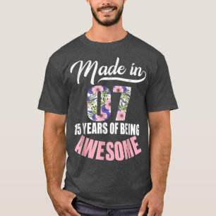Camiseta 15 Year Old Girl Teens Gift For 15th Birthday Born