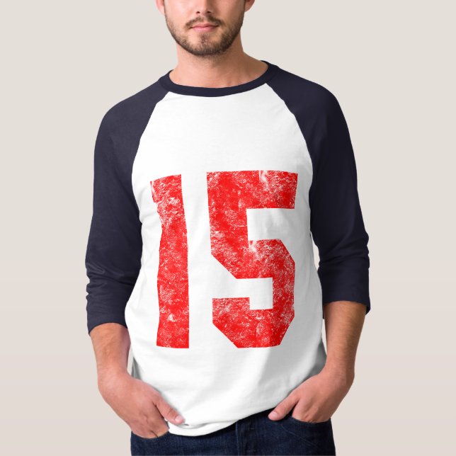 Camiseta 15o Presentes de aniversário (Frente)