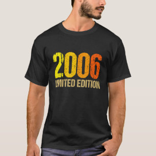 Camiseta 16º Aniversário Garoto 16 anos Menina de Decoração