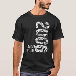 Camiseta 16º Aniversário Garoto 16 anos Menina de Decoração
