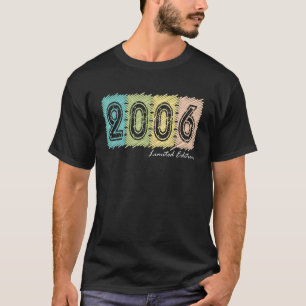 Camiseta 16º Aniversário Garoto 16 anos Menina de Decoração