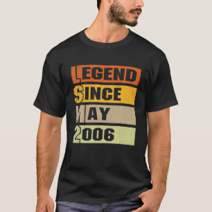 Camiseta 16º Aniversário Oferece Legenda De 16 Anos Desde M