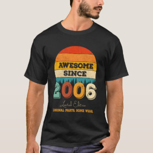 Camiseta 16º Espetacular Desde 2006 Original P 16º Bday