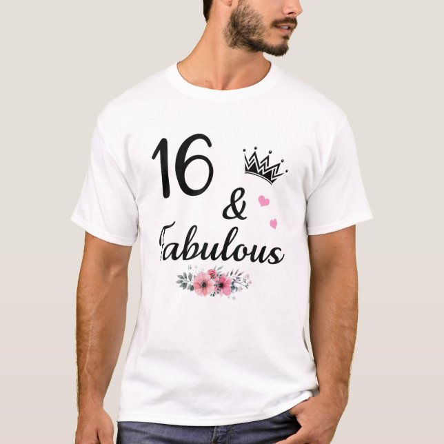 CAMISETA 16. (Frente)