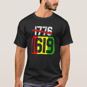Camiseta 1619 Black History Month African American Africa C