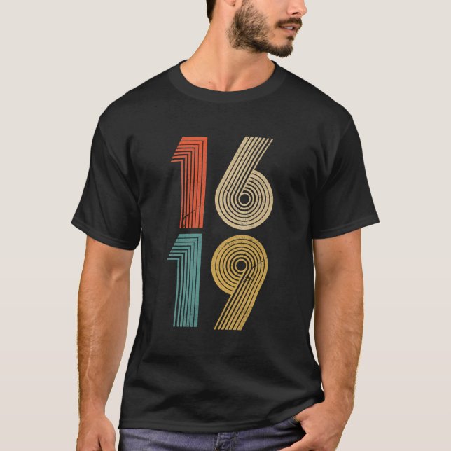 Camiseta 1619 Nossos Ancestrais (Frente)