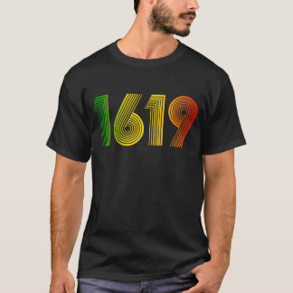 Camiseta 1619 Vintage Black History Month Our Ancestors