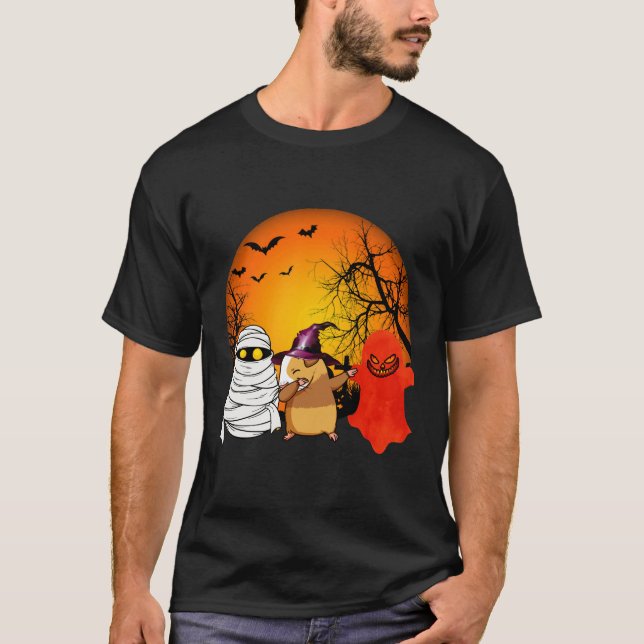 Camiseta 161 Abóbora do Dia das Bruxas na Guiné (Frente)