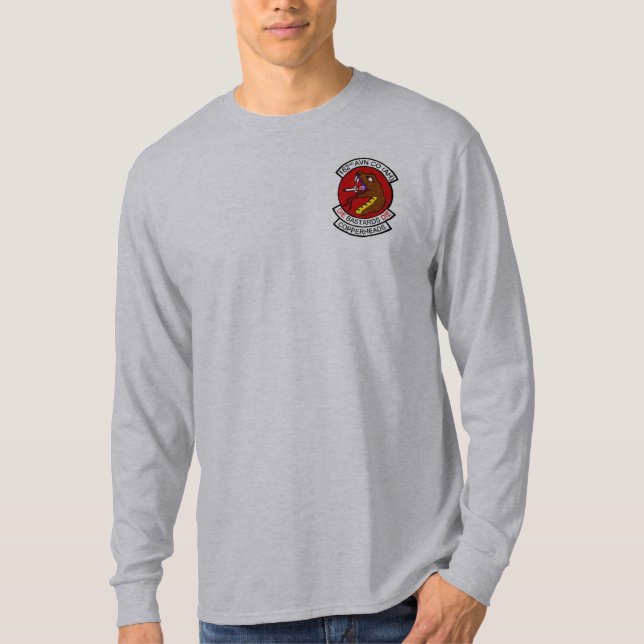 Camiseta 162.ª cabeça de cobre Avn Co. (AH) (Frente)