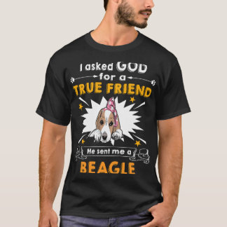 Camiseta 164 Perguntou A Deus Um Beagle