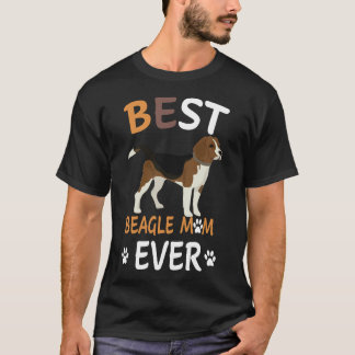 Camiseta 165 Melhor Beagle Mãe De Sempre