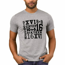 16.º ANIVERSÁRIO T-shirt