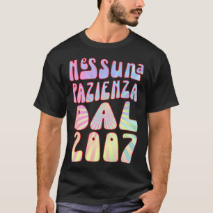 Camiseta 16 Ani Compleanno Retrò