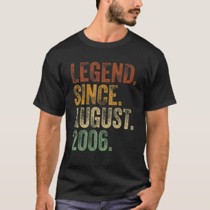 Camiseta 16 Aniversário, Nascer 16 Anos De Legenda Desde 20