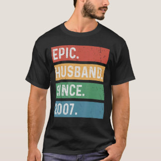 Camiseta 16 Anos 16 Aniversário de Casamento - Epic Husba