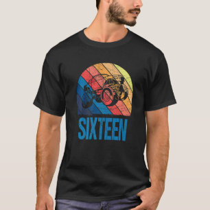 Camiseta 16 anos, 16 anos de idade Meninas de Monstro de Ca