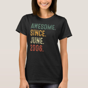 Camiseta 16 anos de idade 16 anos decorações de aniversário