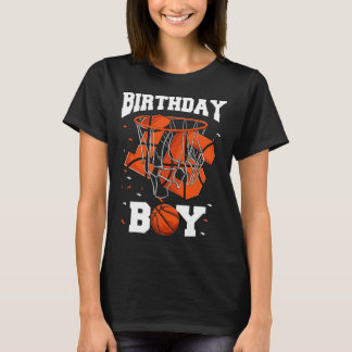 Camiseta 16. Crianças de basquete de aniversário1