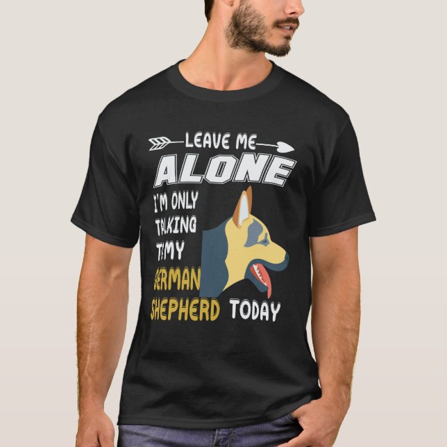 Camiseta 16 Deixe-me em paz, estou apenas conversando com m (Frente)