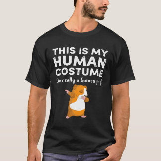 Camiseta 16 Esta minha fantasia humana eu sou realmente Gui