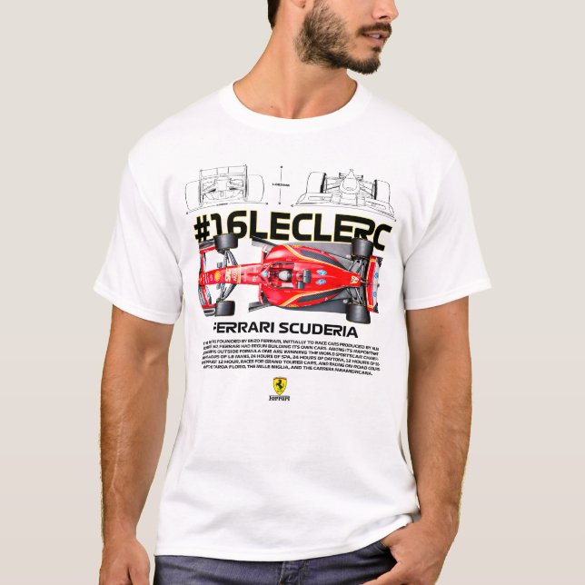 Camiseta 16 leclerc (Frente)