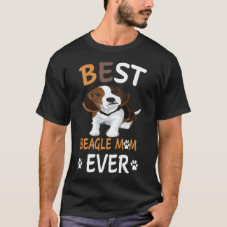 Camiseta 16 Melhor Beagle Mãe De Sempre