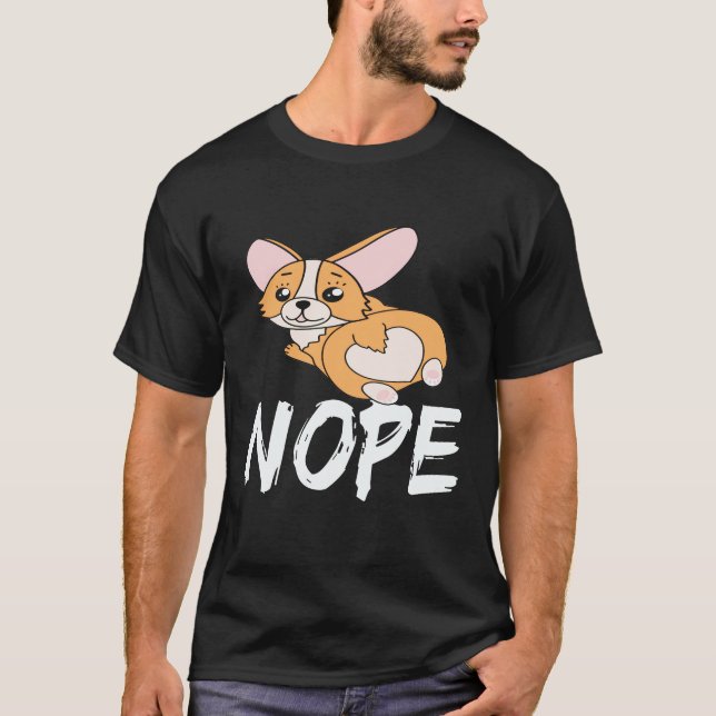 Camiseta 16 Não - Corgi (Frente)