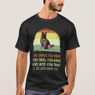 Camiseta 16 Todo Lanche Que Você Faz... Eu Estarei Observan