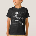 Camiseta 16th Birthday Square Root Math 16 Years Old Bday<br><div class="desc">Birthday Design For anyone who's horoscope say difficult & Stubborn But totally worth.Wear it with pride at work,  school gym perfect to pair with shorts,  leggings or jeans for a casual yet trendy Look</div>