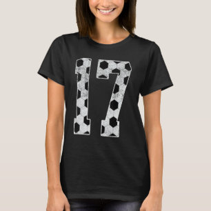 Camiseta 17ª Festa de aniversário 17 anos de futebol
