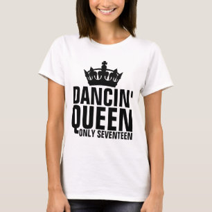 CAMISETA 17º SÉTIMO ANIVERSÁRIO MENINAS T-SHIRTS
