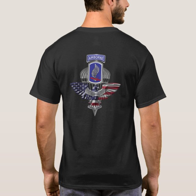 Camiseta 173ª Brigada Aerotransportada (Verso)
