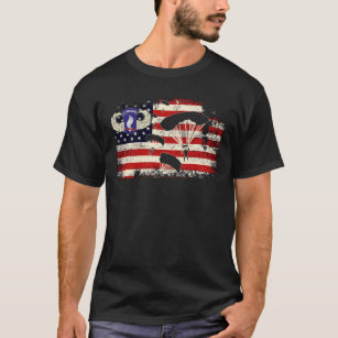 Camiseta 173.ª Brigada Aérea norte-americana, bandeira aére