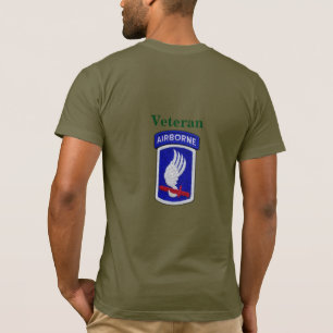 Camiseta 173.º Patch de Soldados da Brigada Aérea ABN BDE
