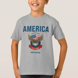 Camiseta 1776 2026   250º Aniversário Patriótico Americano