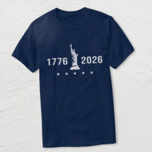 1776 2026 | Estátua da Liberdade Patriótica EUA 25
