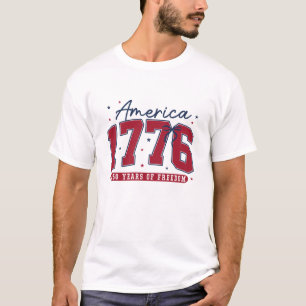 Camiseta 1776 América 250 Anos de Liberdade