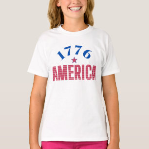 Camiseta 1776 AMÉRICA ano de liberdade 