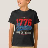 1776 América Terra Livre Vintage Patriótico