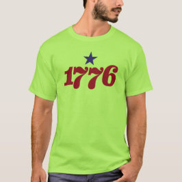 Camiseta 1776 (com uma estrela)