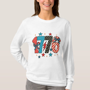 Camiseta 1776 Coquette Patriotic PNG
