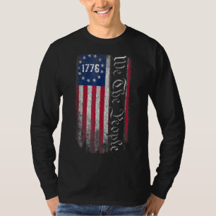 Camiseta 1776 Nós, As Pessoas Betsy Ross 4 De Julho America
