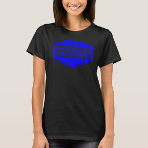 Camiseta 17.º aniversário de Boy ou Girl 17 anos dezessete