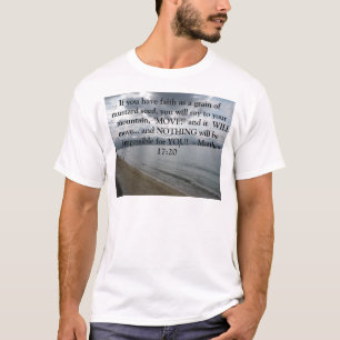 Camiseta 17:20 de Matthew - citações inspiradas